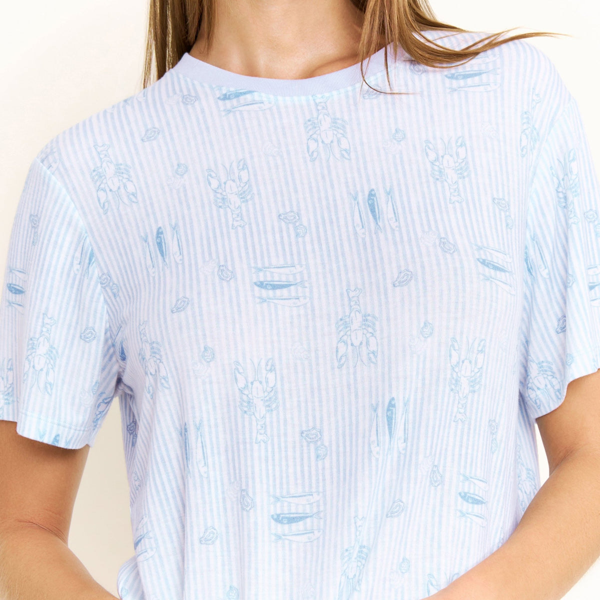 Star Seeker Tee Shortie Set in Saltwater Sonata - Sleepwear & Loungewear -