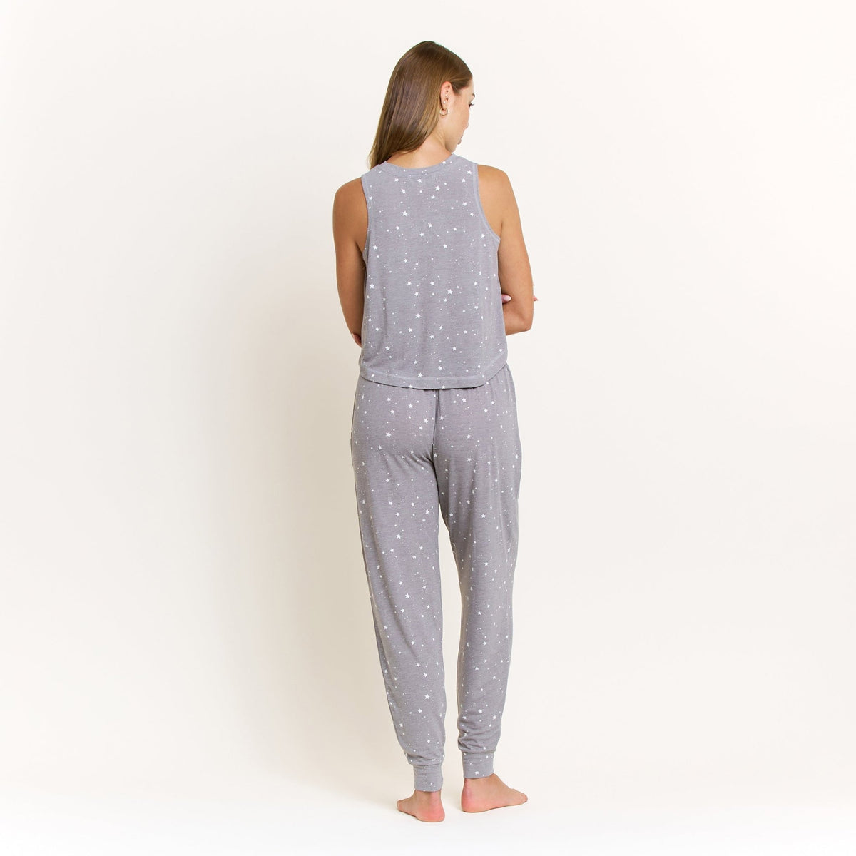 Star Seeker Tank Pant Set in Castle Rock Stars - Sleepwear & Loungewear -