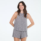 Star Seeker Tank Shortie Set In Castle Rock Stars - Tank+Short -