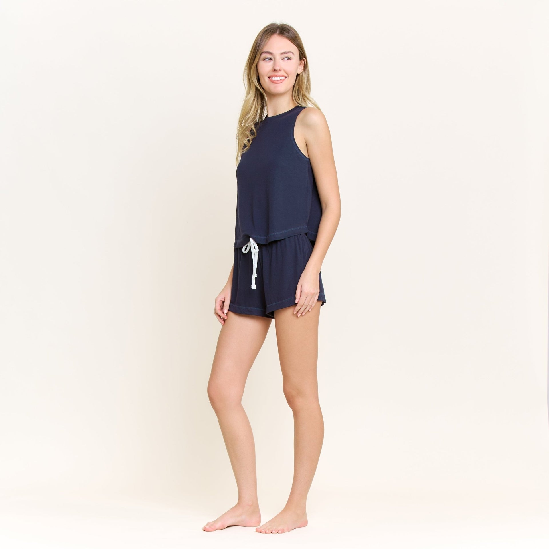 Star Seeker Tank Shortie Set in Midnight - Tank+Short -