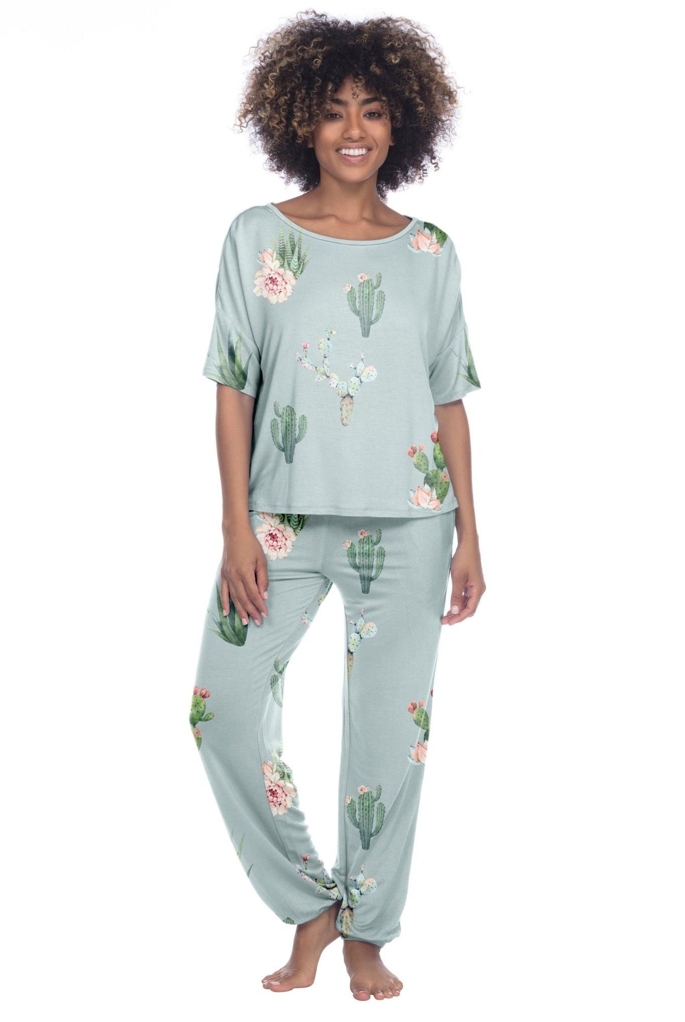 Sun Lover PJ Set - Sleepwear & Loungewear - Cacti