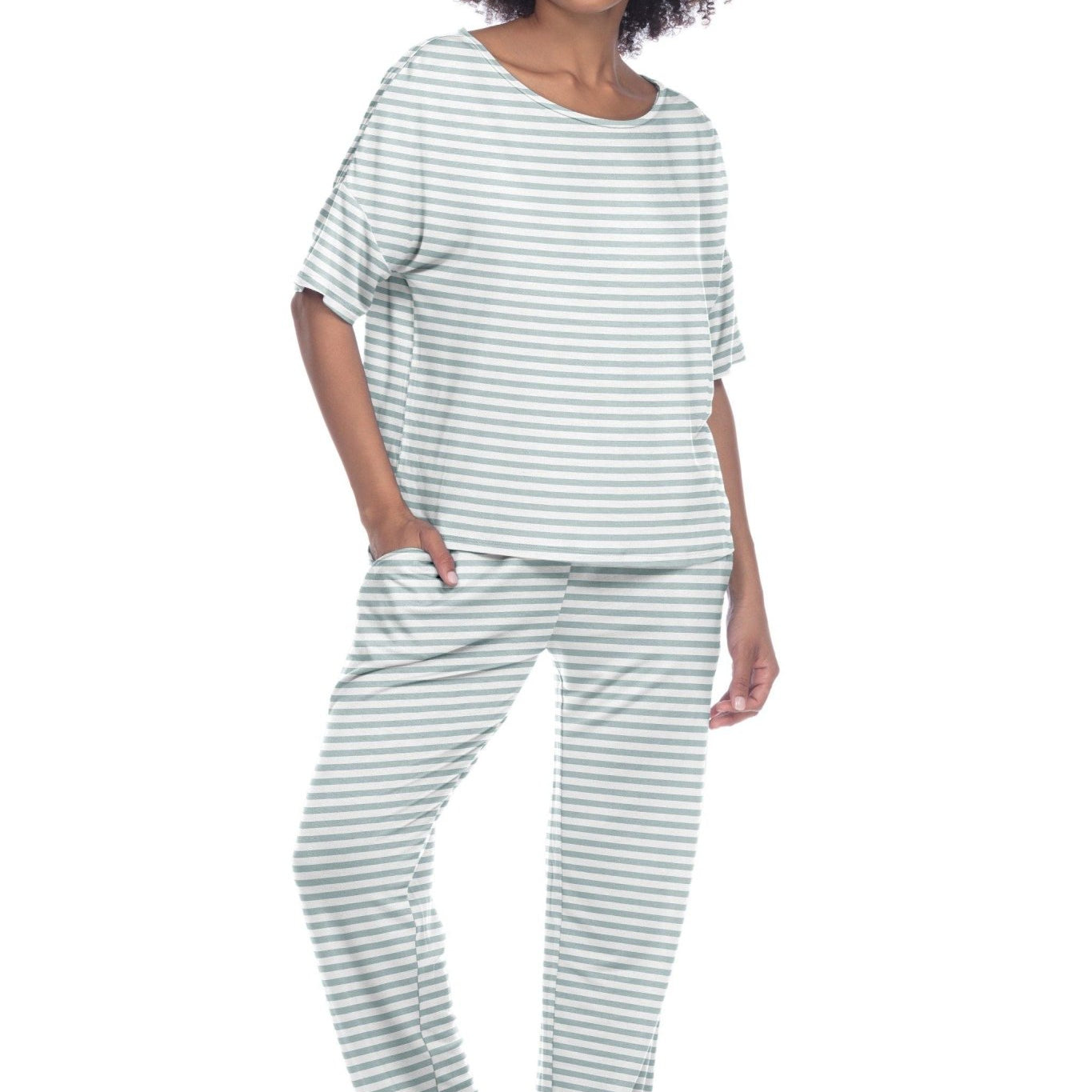 Sun Lover PJ Set - Sleepwear & Loungewear - Chilled Stripe
