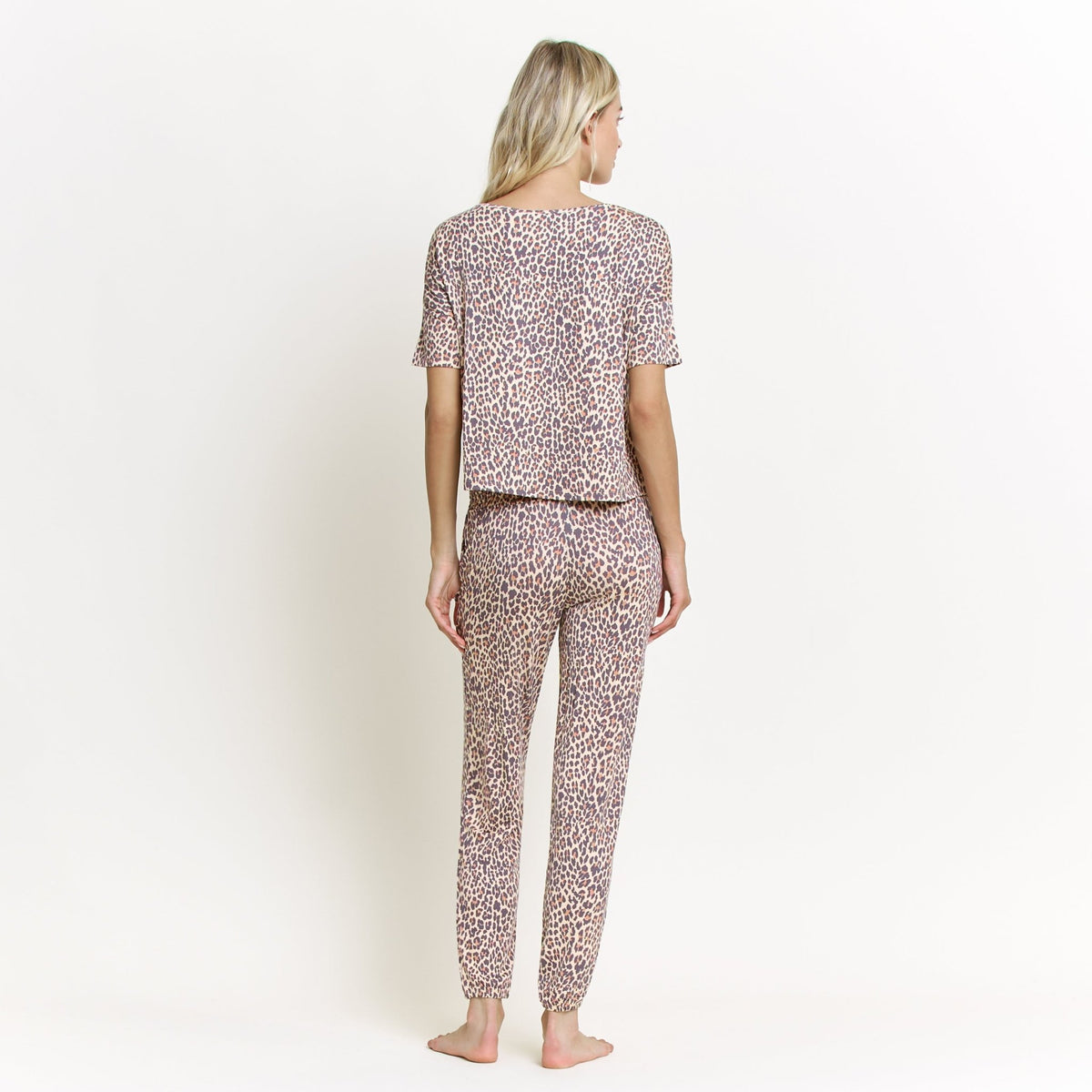 Sun Lover PJ Set In Leopard - Sleepwear & Loungewear -