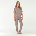 Sun Lover PJ Set In Leopard - Sleepwear & Loungewear -