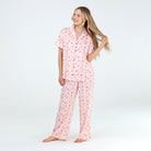 Sunday Rest PJ Set in Rouge Valentine - Sleepwear & Loungewear - X-Large