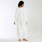 Sundown Sweatshirt In Ivory - Loungewear -