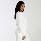 Sundown Sweatshirt In Ivory - Loungewear -