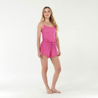 Sunset & Chill Romper in Rhubarb - Sleepwear & Loungewear -