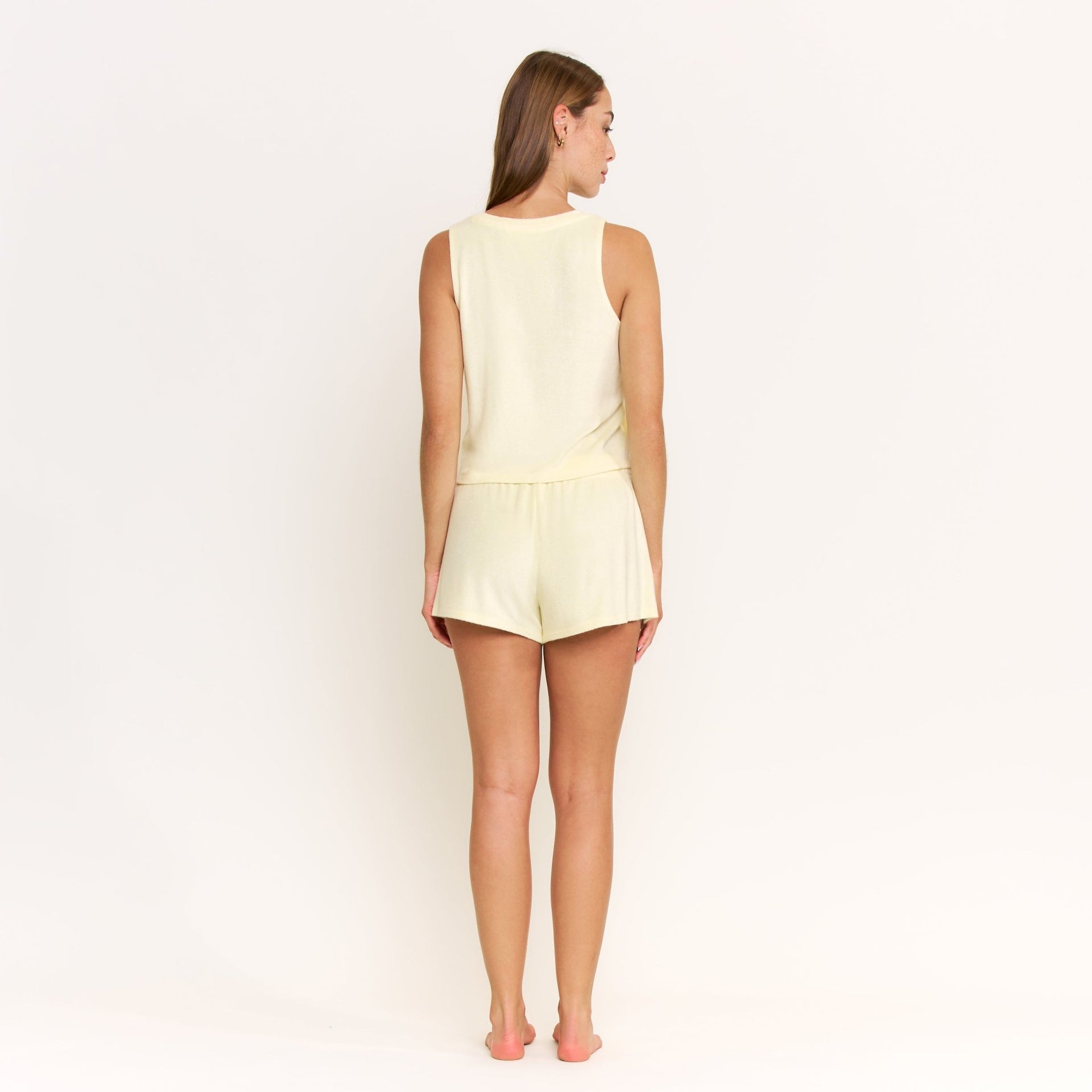 Take A Break Tank Shortie Set in Rays - -