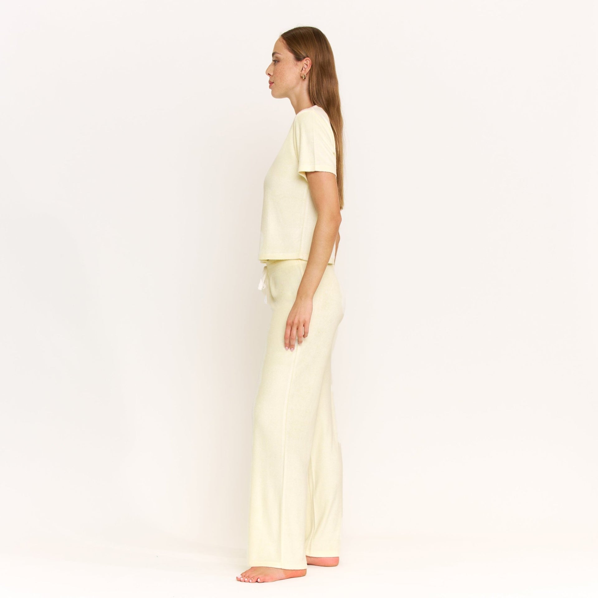 Take A Break Tee Pant Set in Rays - -