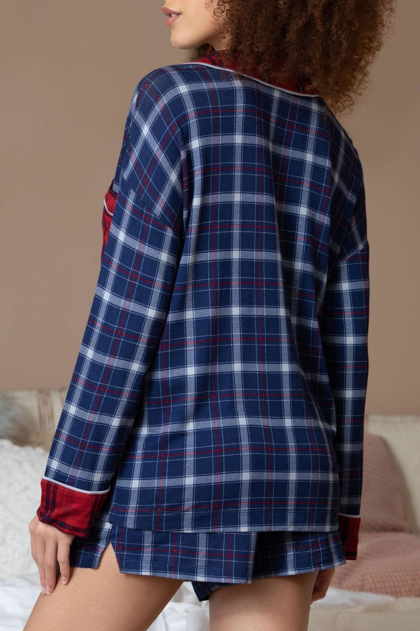 Tucked In PJ Set in North Star Plaid - Sleepwear & Loungewear -