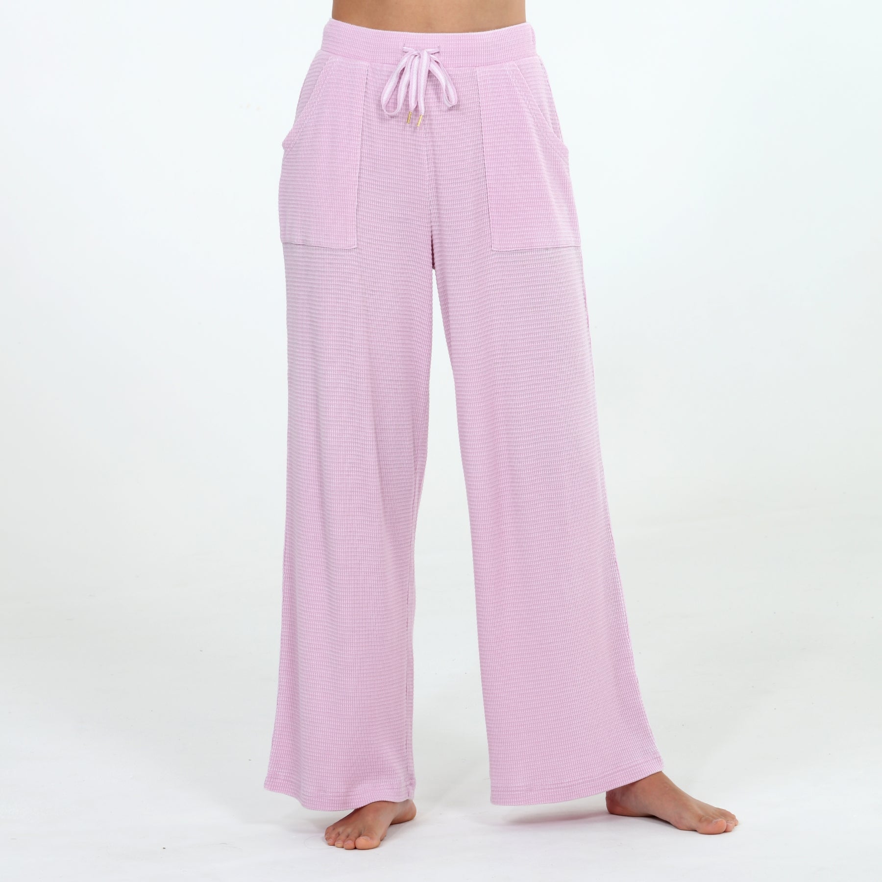 Under The Stars Waffle Pant in Lavender - Sleepwear & Loungewear - X-Large