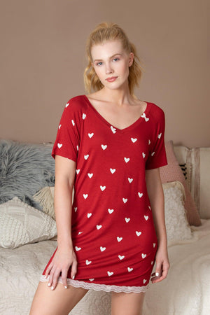 All American Sleepshirt - Sleepwear & Loungewear - Vixen Hearts