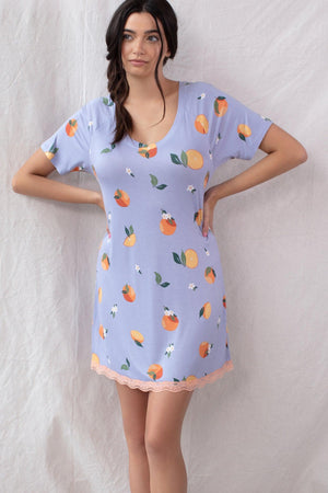 All American Sleepshirt - Sleepwear & Loungewear - Capri Oranges
