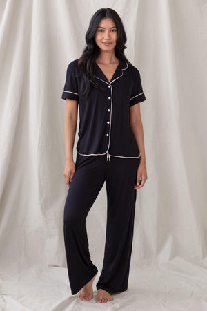 All American PJ Set - Sleepwear & Loungewear - Black