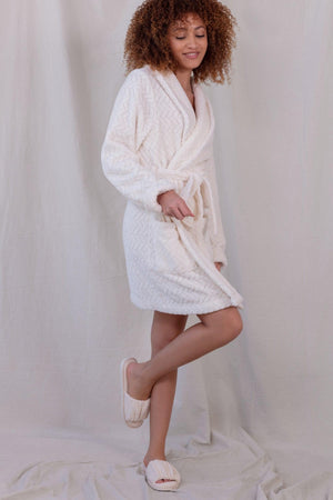 Snow Sweetie robe - Robe - Ivory S/M
