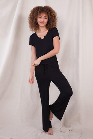 Good Times PJ Set - Sleepwear & Loungewear - Black