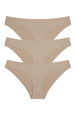 Skinz Hipster 3 Pack - Panty - Nude Nude