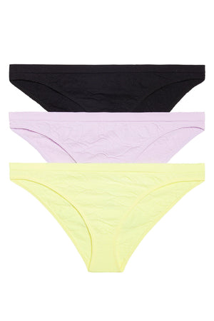 Keagan Bikini 3 Pack - Panty - Black/Dreamer/Flash