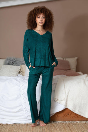 Just Chillin Lounge Pant - - Spruce