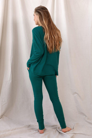 Lounge Pro Legging - Loungewear - Emerald