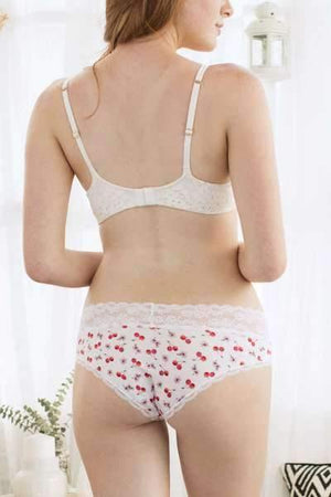 Ahna Hipster - Panty - White Cherry Blossom
